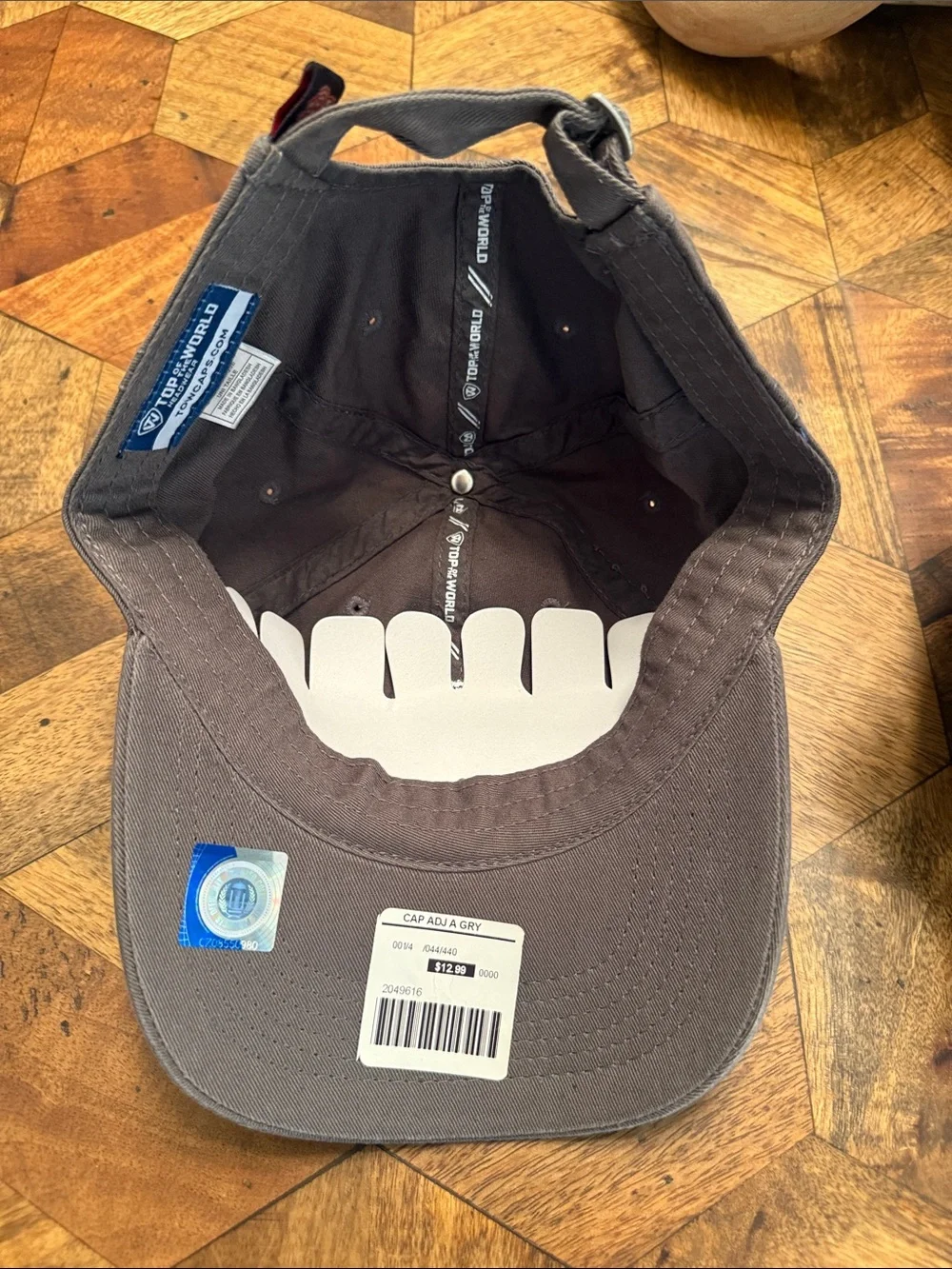 Arizona 'A' Logo Baseball Caps - Gray, Dark Gray, White